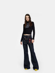 Kybecs| Women’s Detachable Fly Trousers – Slim-Fit Versatile Pants