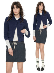 Kybecs | Women’s Retro Mid-Sleeve Knit Cardigan for Early Spring 2025