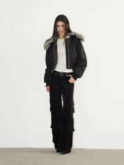 Kybecs| Women’s Retro Loose Corduroy Pants – Casual Wide-Leg Overalls