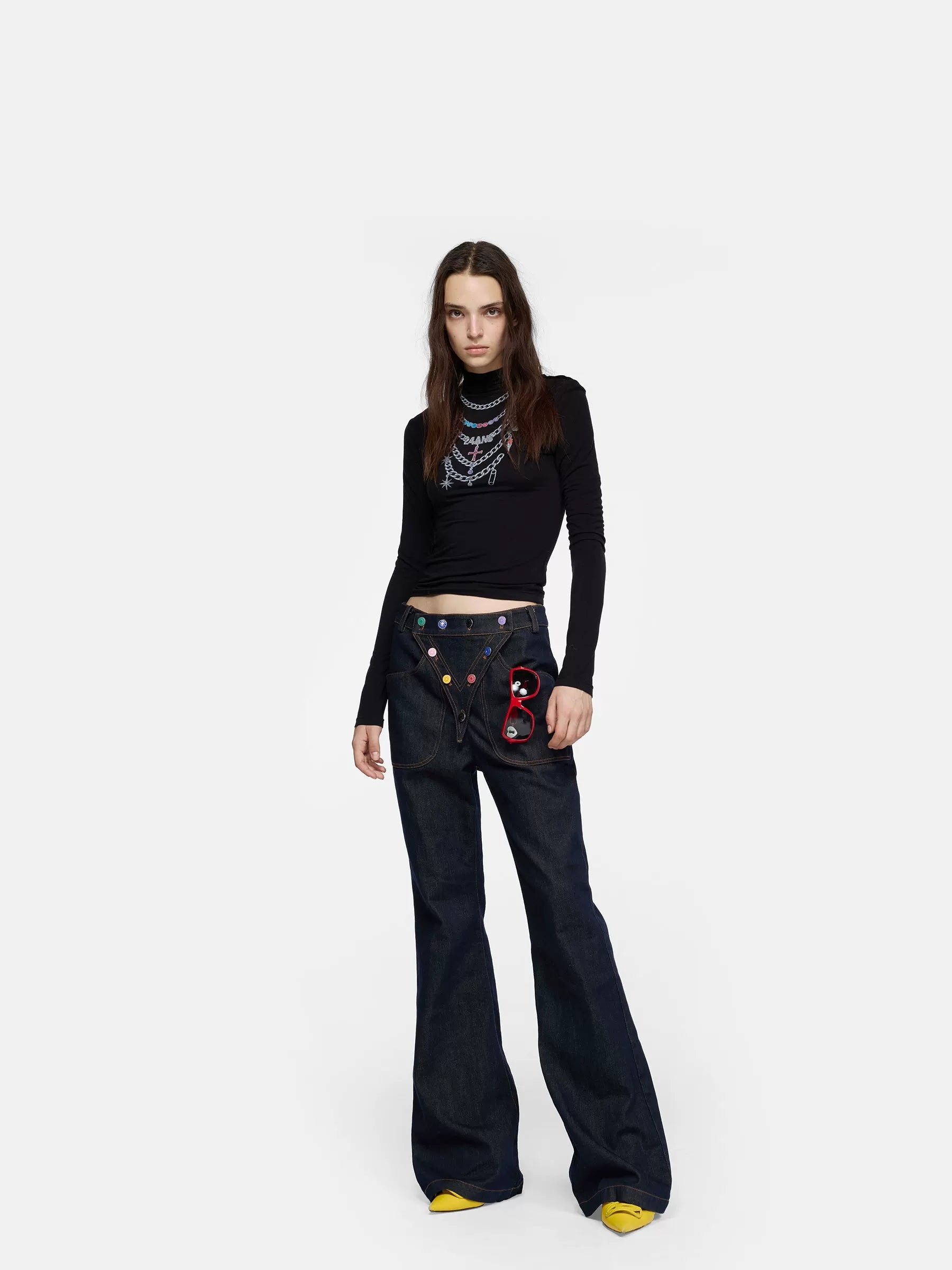 Kybecs| Women’s Detachable Fly Trousers – Slim-Fit Versatile Pants