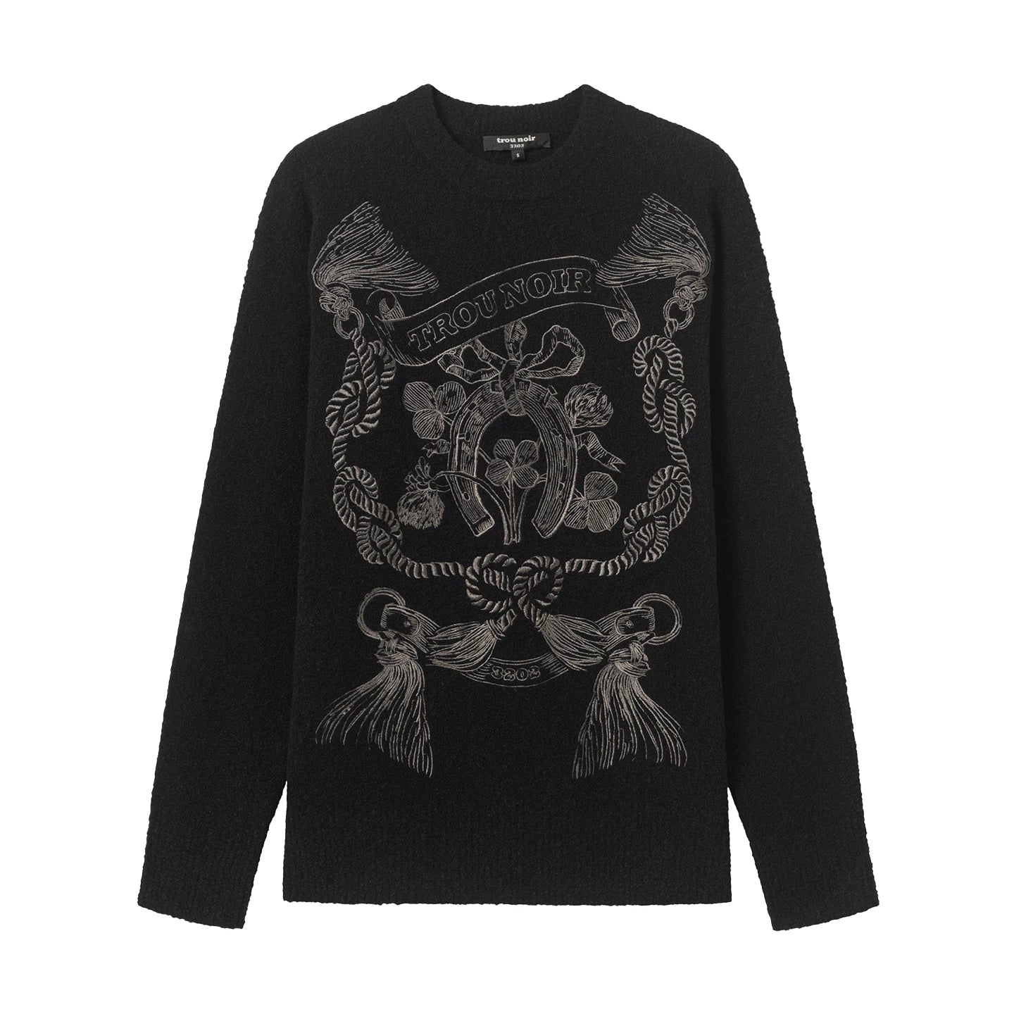 Kybecs | Autumn Winter Wool Jacquard Knit Sweater Unique Pattern Women’s Top