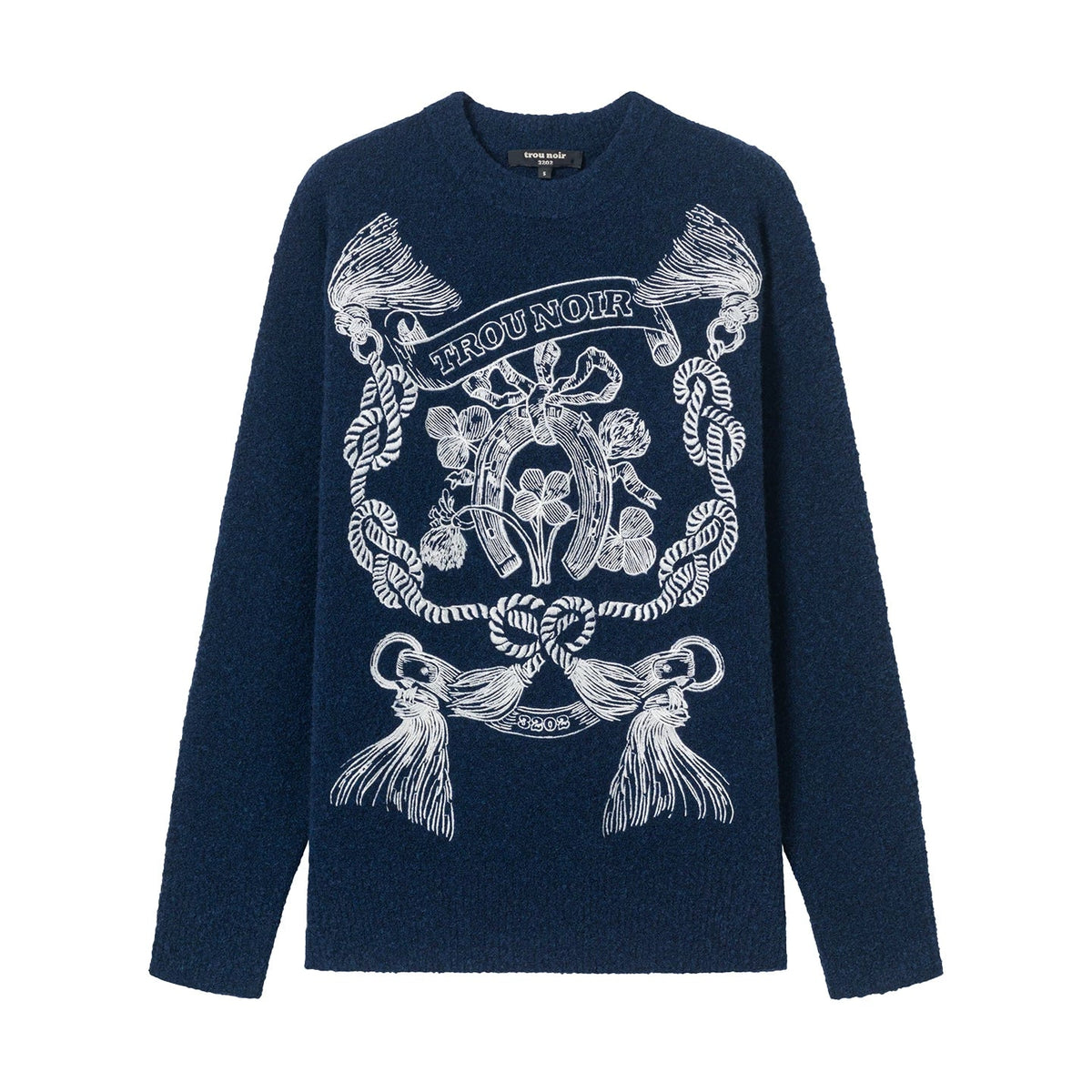 Kybecs | Autumn Winter Wool Jacquard Knit Sweater Unique Pattern Women’s Top