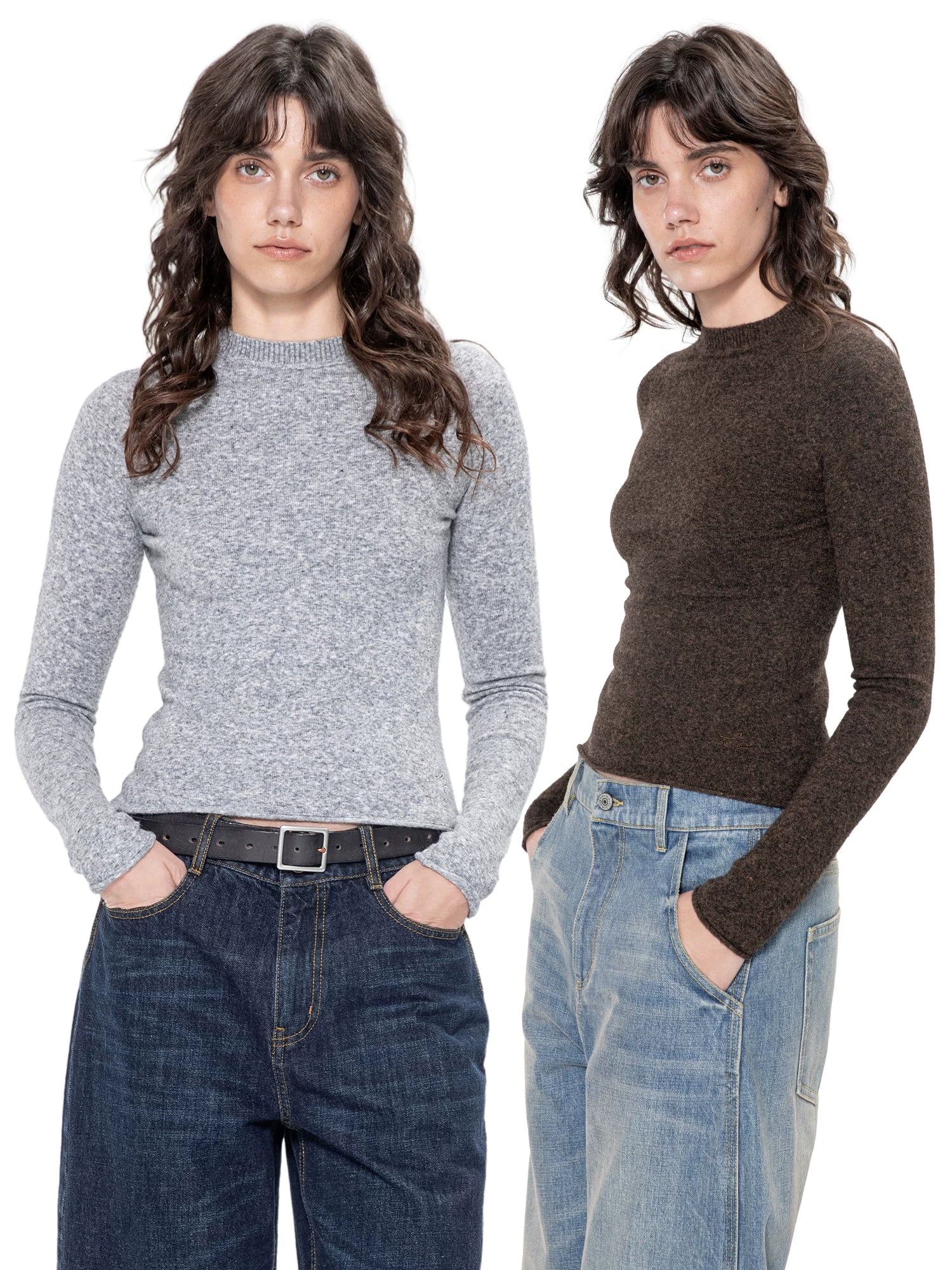 Kybecs | Autumn Winter Wool Knit Sweater Unique Pattern Women’s Top