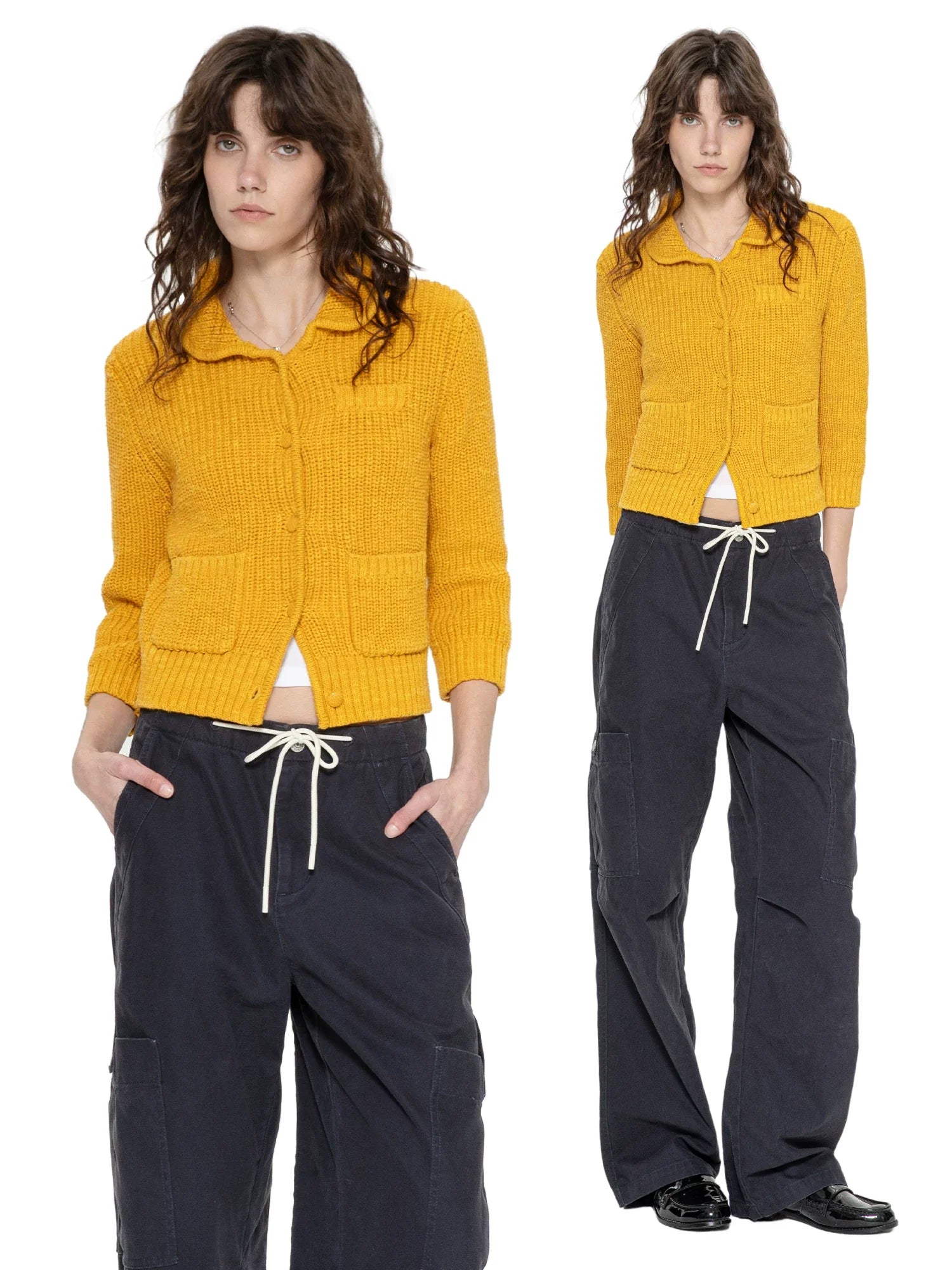 Kybecs | Women’s Retro Mid-Sleeve Knit Cardigan for Early Spring 2025