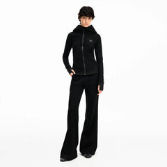 Kybecs | Women’s Slim Fit Autumn/Winter Two-Piece Set with Structured Top and Bootcut Pants