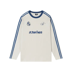 Kybecs | Quick-Dry Contrast Cotton Long Sleeve Sports Tee Unisex Couple