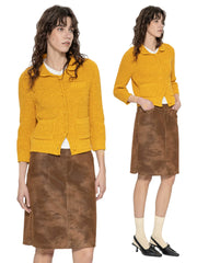 Kybecs | Women’s Retro Mid-Sleeve Knit Cardigan for Early Spring 2025