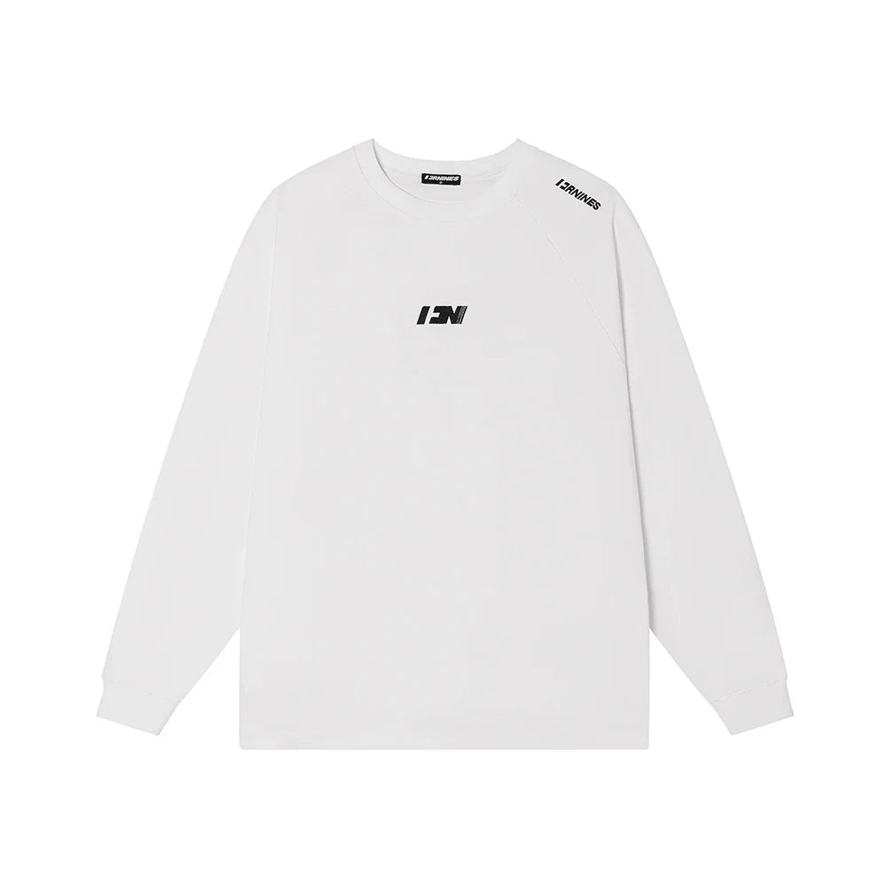 Kybecs | Heavyweight Cotton Embroidered Long Sleeve Tee Unisex Couple