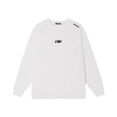Kybecs | Heavyweight Cotton Embroidered Long Sleeve Tee Unisex Couple
