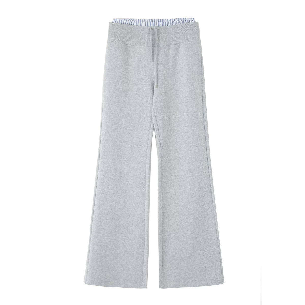 Kybecs| Women’s Casual Wide-Leg Drawstring Pants – Elastic Waist Loose Fit Trousers in Olive Green